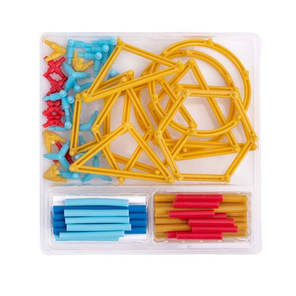 Brinquedo BRW Pl�stico Constru��o Geom�trica