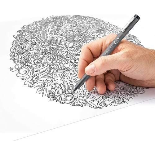 Kit Staedtler Pigment Liner & Marcador Metlico com 5 Unidades