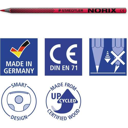 Lpis de Cor Staedtler Norix 12 Cores