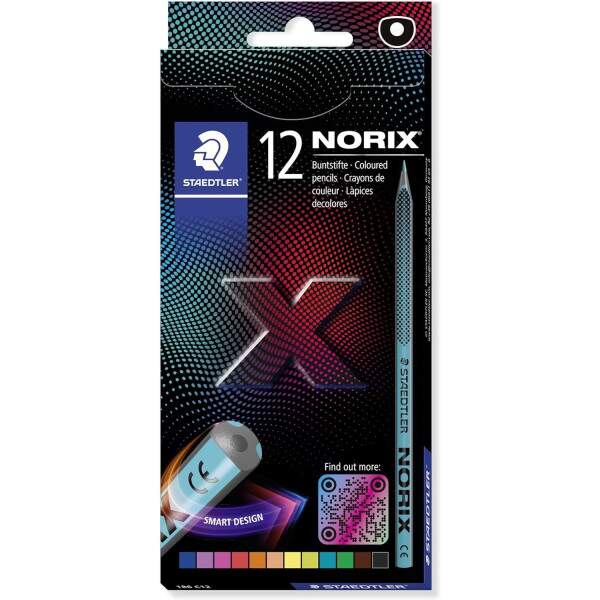Lpis de Cor Staedtler Norix 12 Cores