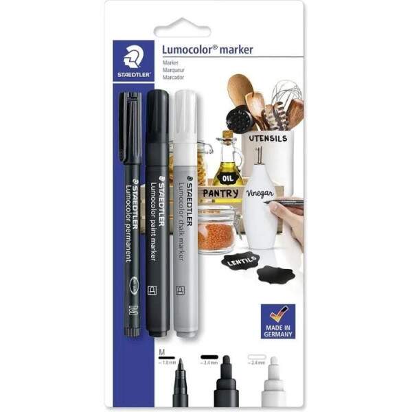 Kit Staedtler Lumocolor 3 Und