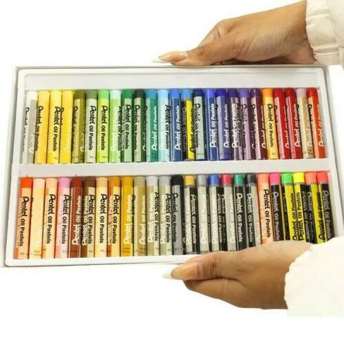 Pastel Oleoso Pentel Phn 6 Mtalicos 6 Neon 50 Cores