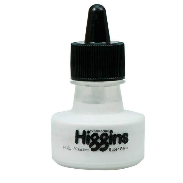 Tinta Desenho Higgins 29,6 ml Super White 44100