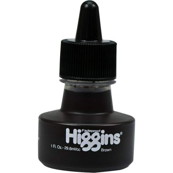 Tinta Desenho Higgins 29,6 ml Marrom 44705