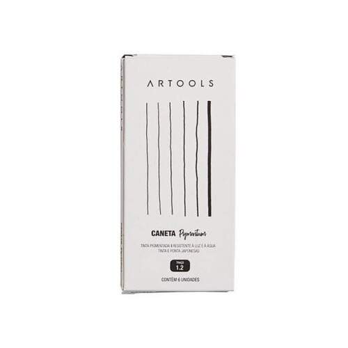 Caneta Artools Pigment Ink Pen c/5 Preto