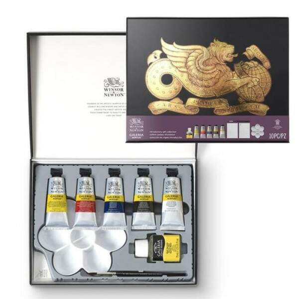 Estojo Winsor Newton Galeria 10 pc 2190601