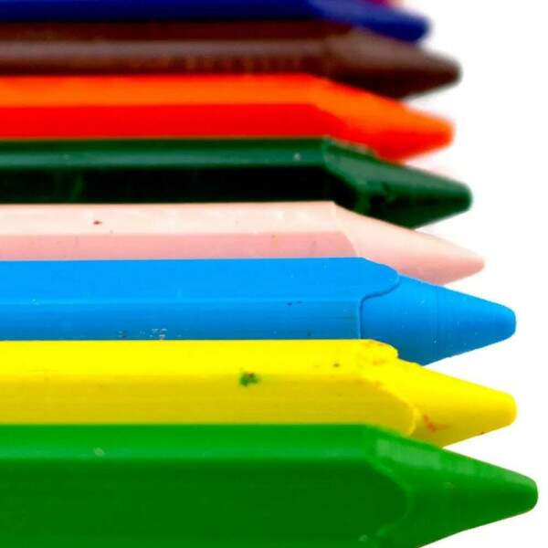 Giz De Cera Acrilex Big Giz 15 Cores