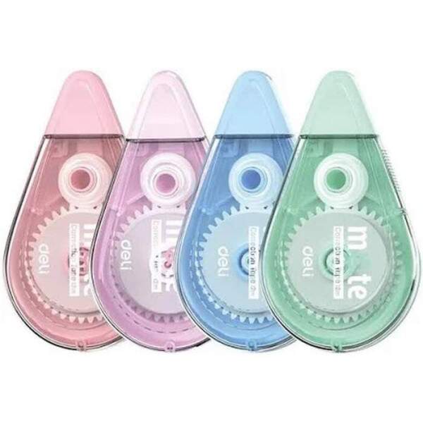 Corretivo Deli Em Fita Silencioso Mute 5 mm x 12 m (sortido)