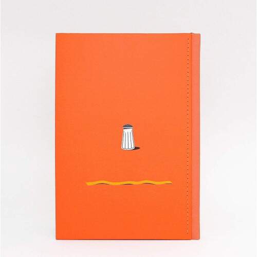 Caderno SchizziBooks Receitas 3 ED Laranja