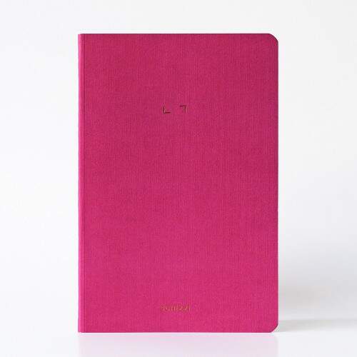 Caderno Schizzibooks Flexivel Fucsia 15 x 22,5cm Pautado