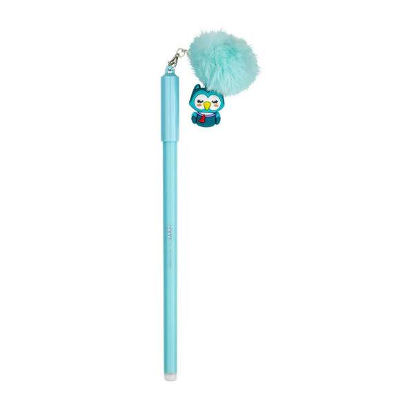 Caneta BRW Esferogrfica Gel Apag 0.7mm Pompom Animals