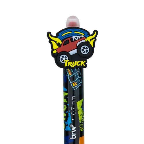 Caneta BRW Gel Apagvel 0.7mm + Caderno Xtreme