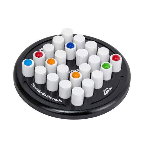 Brinquedo BRW Madeira Bancada de Memria Dipedu