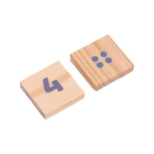 Brinquedo BRW Madeira Aprendendo Nmeros 75 Peas