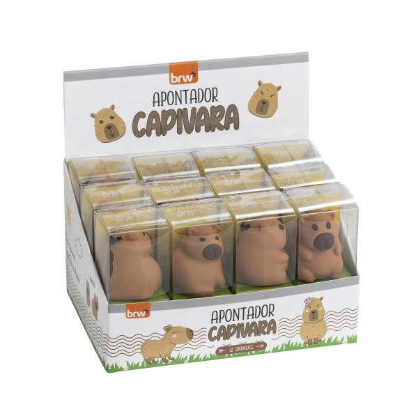 Apontador BRW Plstico Capivara