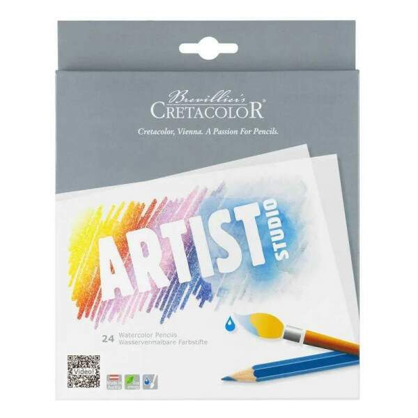 Lpis de Cor Aquarelvel Cretacolor Studio 24 Cores