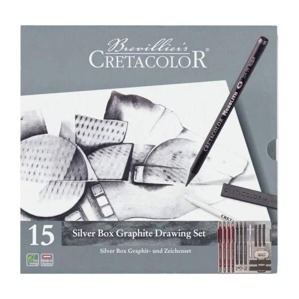 Kit Cretacolor Silver c/ 15
