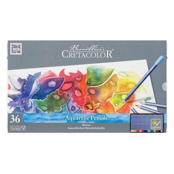 Lpis de Cor Aquarelvel Cretacolor Marino 36 Cores