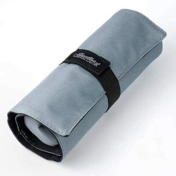 Kit Cretacolor Pencil Wrap Professional Cinza c/ 24