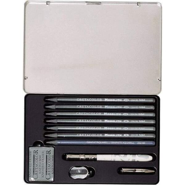 Kit Cretacolor Monolith Graphite c/ 11