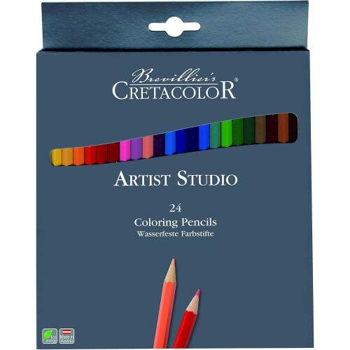 Lpis de Cor Cretacolor Studio 24 Cores