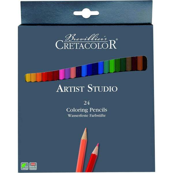 Lpis de Cor Cretacolor Studio 24 Cores