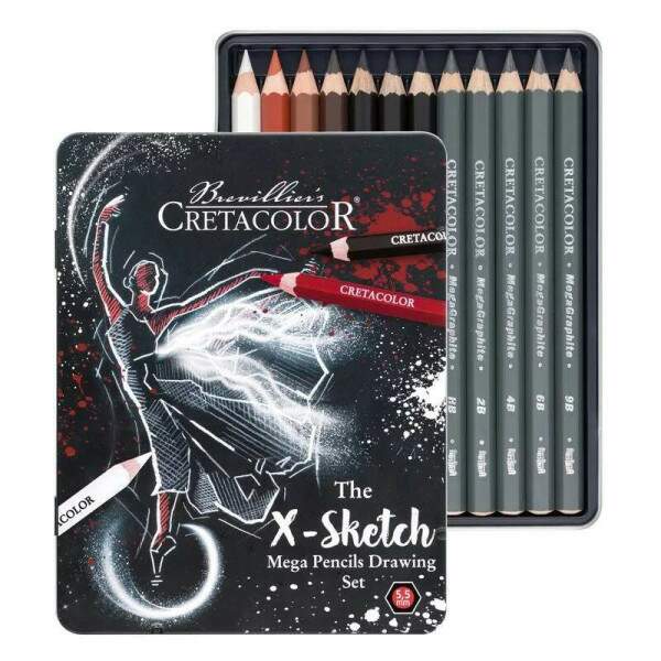 Kit Cretacolor X-Sketch c/ 12