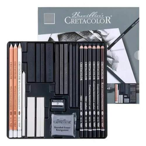 Kit Cretacolor Black & White c/ 25