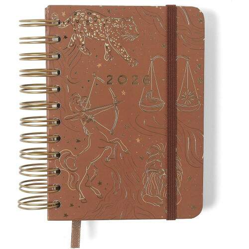 Agenda Planner Wire-o 2026 Origens Diria 11,5x16 Terra