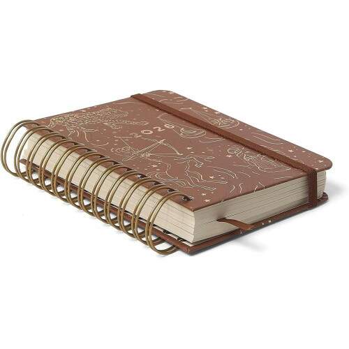 Agenda Planner Wire-o 2026 Origens Diria 11,5x16 Terra
