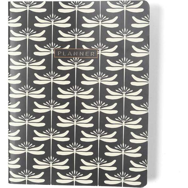 Planner Permanente Revista Planejamento Liblulas Mensal 19x25 Preto