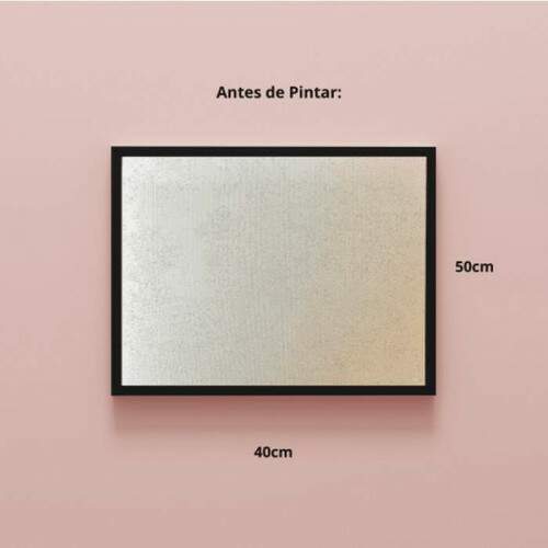 Tela Pintura Sinoart Numerada 40x50 cm Astronauta