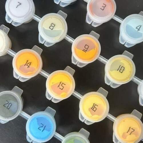 Tela Pintura Sinoart Numerada 40x50 cm Italia