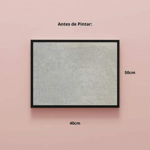 Tela Pintura Sinoart Numerada 40x50 cm Italia