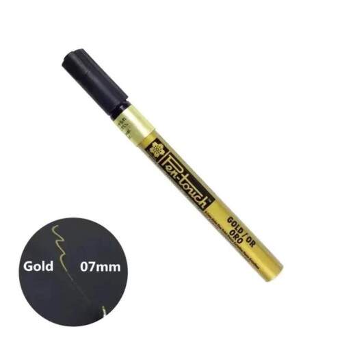 Marcador Permanente Sakura Pen Touch 0.7 mm Ouro
