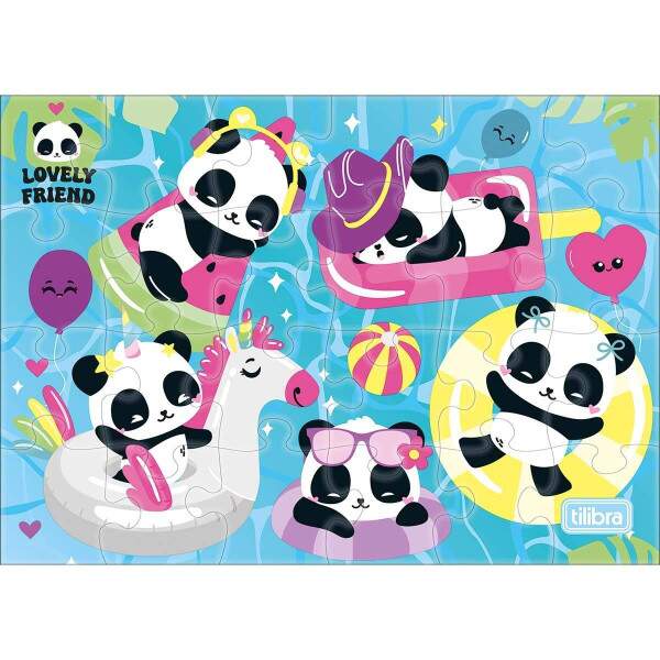 Quebra Cabea Tilibra Lovely Friends