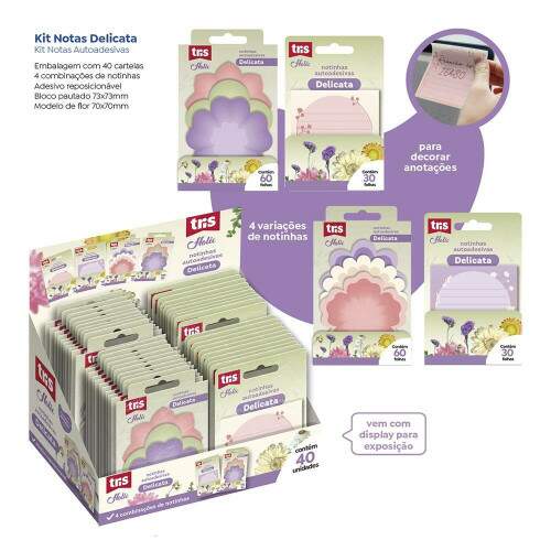 Nota Adesiva Tris Hloic Delicata
