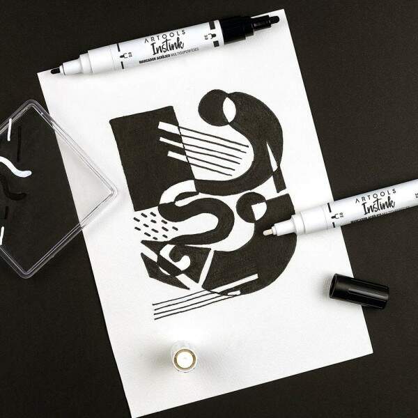Marcador Acrlico Artools Instink Branco