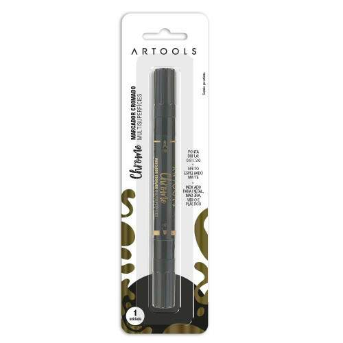 Marcador Artools Chrome Ouro