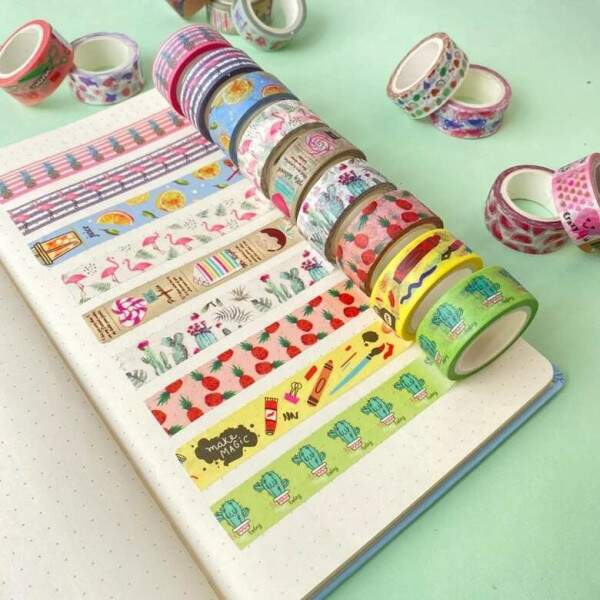 Washi Tape BRW Nature 15 mm x 5 m