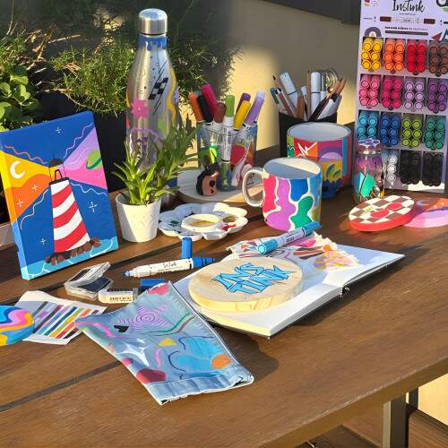 Marcador Acrlico Artools Instink Amarelo