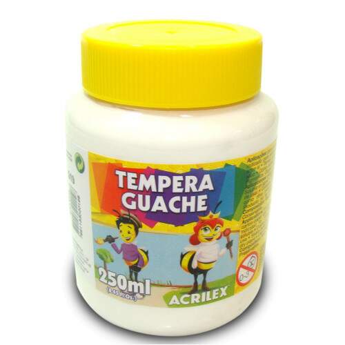Guache Acrilex 250 ml Branco 02025.519