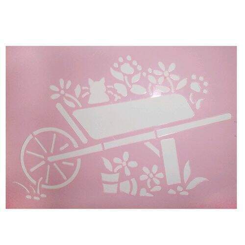 Stencil Acrilex Carroca 1134