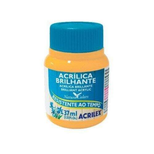 Tinta Acrilica Acrilex Brilhante 37 ml Amarelo Pele 03340-538