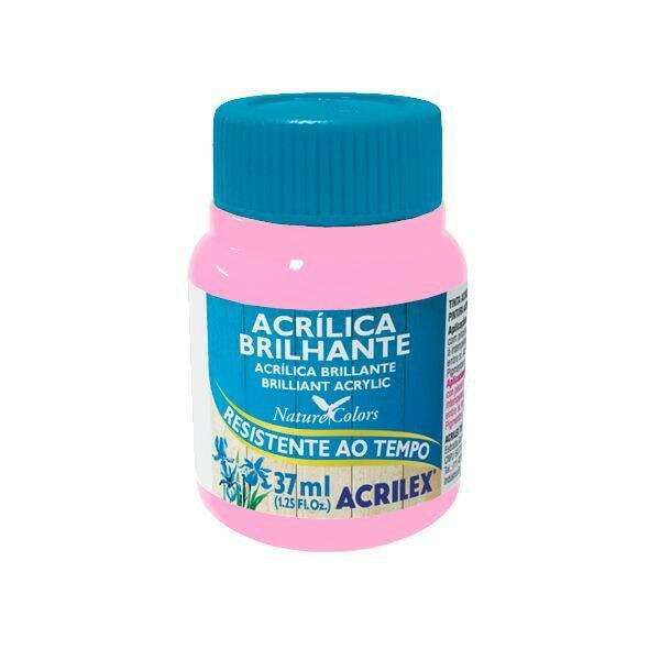 Tinta Acrilica Acrilex Brilhante 37 ml Rosa 03340-537