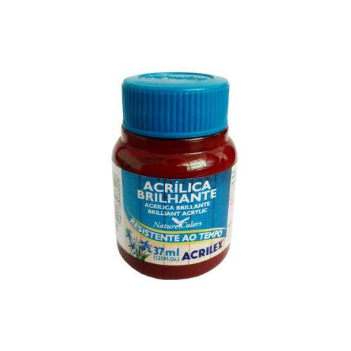Tinta Acrilica Acrilex Brilhante 37 ml Vinho 03340-565