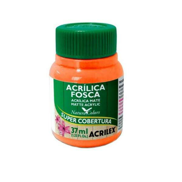 Tinta Acrilica Acrilex Fosca 37 ml Laranja 03540-517