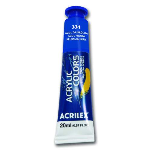 Tinta Acrilica Acrilex 20 ml Azul Da Prussia 13123-331