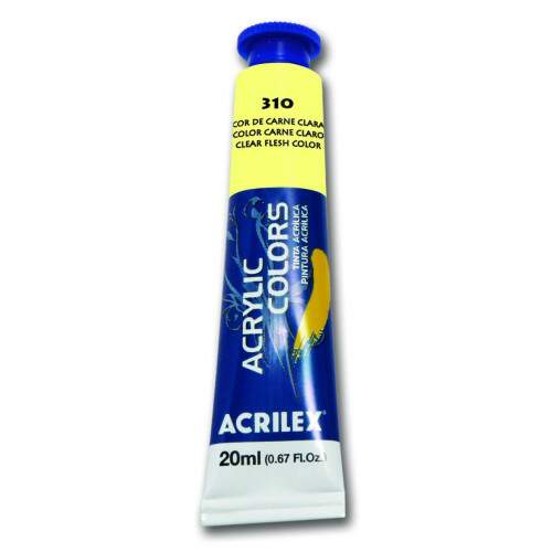 Tinta Acrilica Acrilex 20 ml Cor De Carne Clara 13123-310
