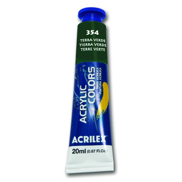 Tinta Acrilica Acrilex 20 ml Terra Verde 13123-354
